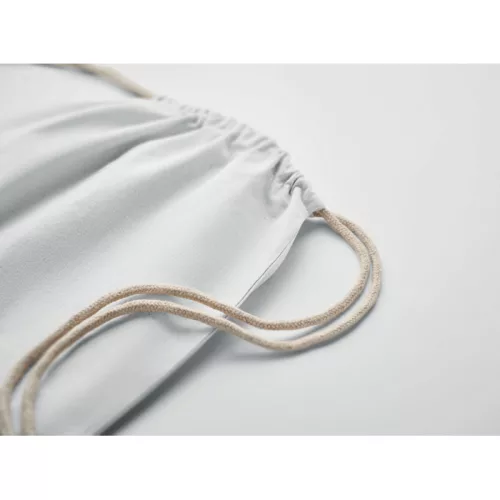 Fairtrade zsinóros táska 180 g (Fehér)