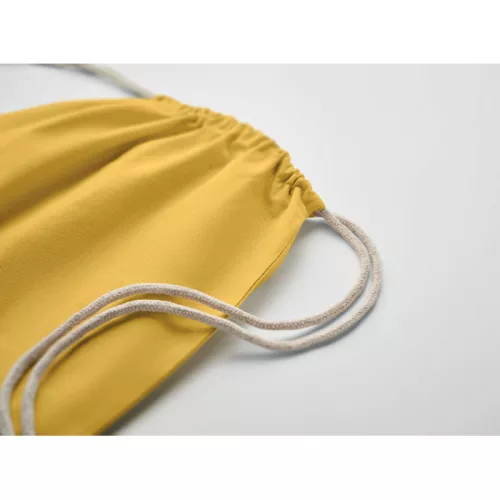Fairtrade zsinóros táska 180 g (Sárga)