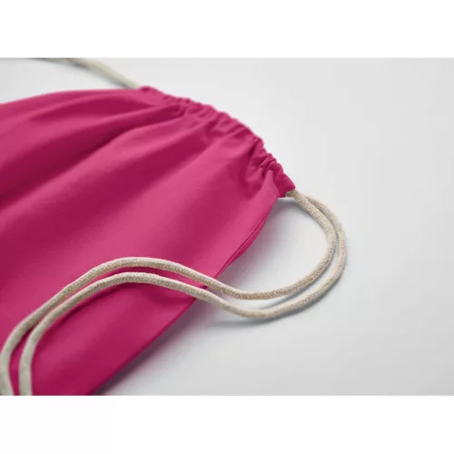 Fairtrade zsinóros táska 180 g (Fukszia)