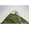 Fairtrade zsinóros táska 180 g (Sötétzöld)