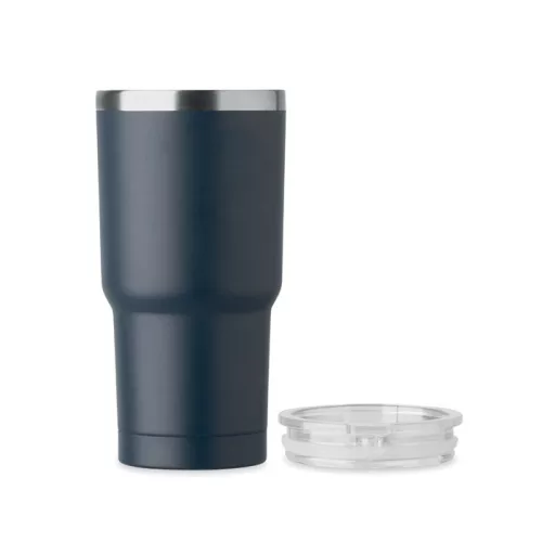 Duplafalú pohár 500 ml (Francia Tengerészkék)