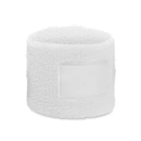 Poliészter-pamut csuklópánt (Fehér)