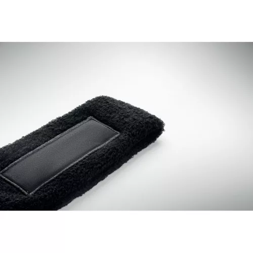 Poliészter-pamut fejpánt (Fekete)