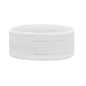 Poliészter-pamut fejpánt (Fehér)