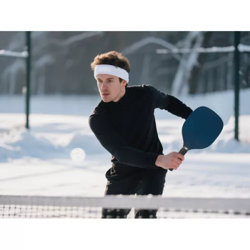 Poliészter-pamut fejpánt (Fehér)