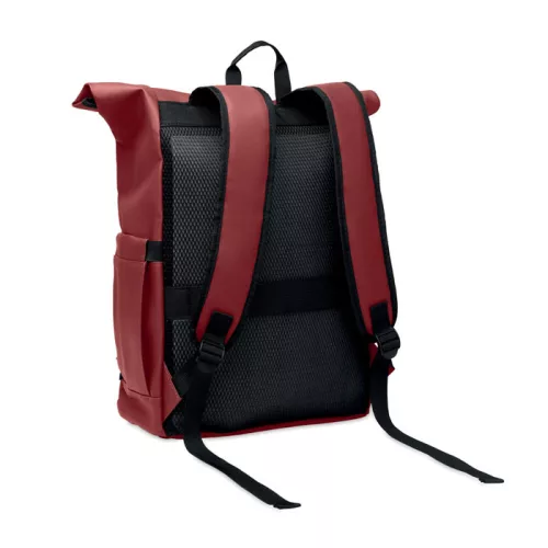 Rolltop laptop hátizsák 600D (Bordó)