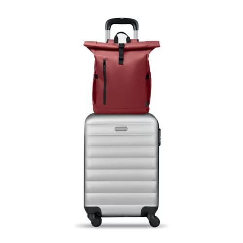 Rolltop laptop hátizsák 600D (Bordó)
