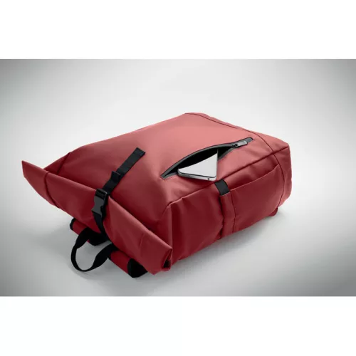 Rolltop laptop hátizsák 600D (Bordó)