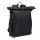 Rolltop laptop hátizsák 600D (Fekete)