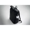 Rolltop laptop hátizsák 600D (Fekete)