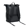 Rolltop laptop hátizsák 600D (Fekete)
