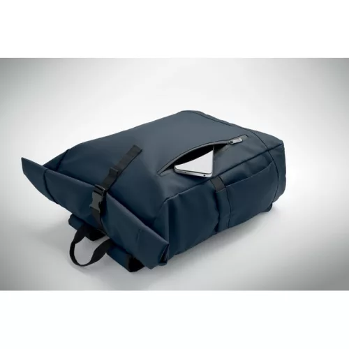 Rolltop laptop hátizsák 600D (Kék)