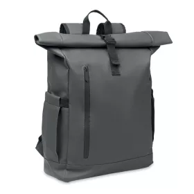 Rolltop laptop hátizsák 600D (Kőszürke)