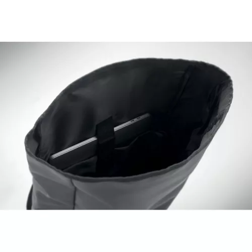 Rolltop laptop hátizsák 600D (Kőszürke)