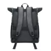 Rolltop laptop hátizsák 600D (Kőszürke)
