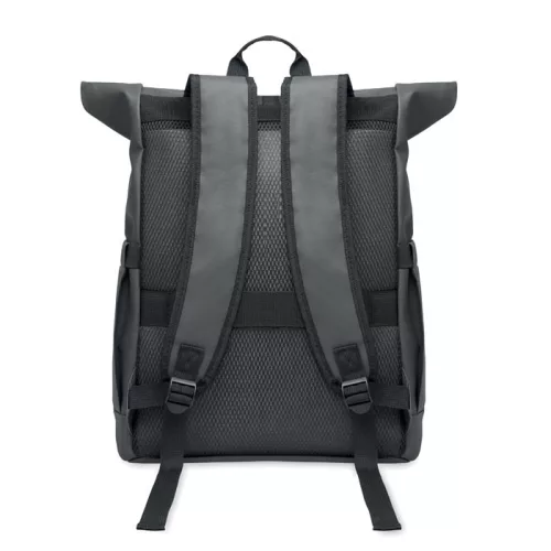 Rolltop laptop hátizsák 600D (Kőszürke)