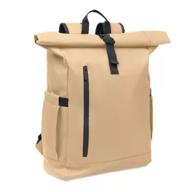 Rolltop laptop hátizsák 600D (Khaki)