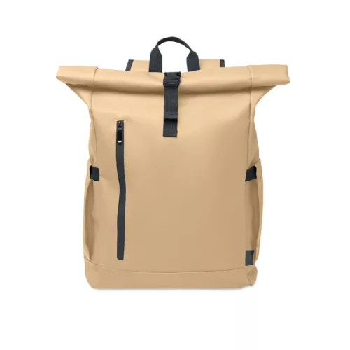 Rolltop laptop hátizsák 600D (Khaki)