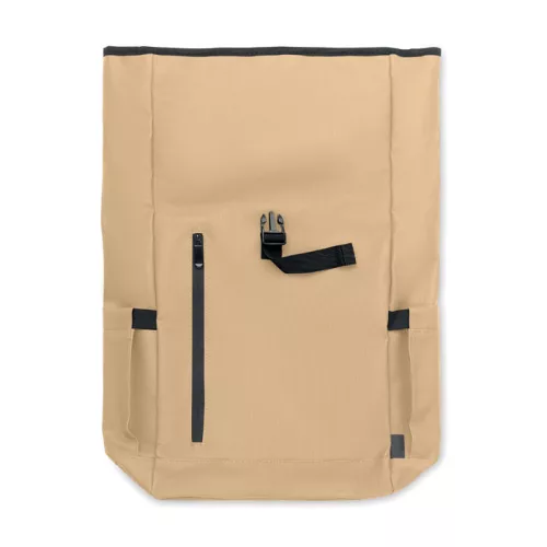Rolltop laptop hátizsák 600D (Khaki)