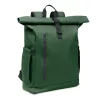 Rolltop laptop hátizsák 600D (Sötétzöld)