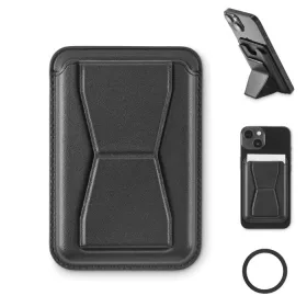 Mágneses PU kártyatartó