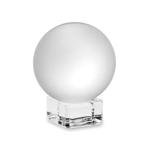 Gömb üveg díj/emlékplakett