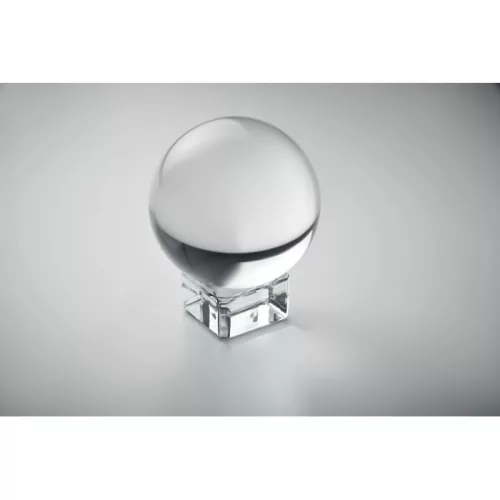 Gömb üveg díj/emlékplakett