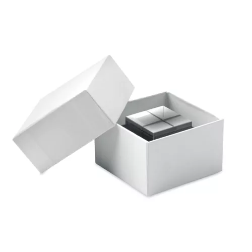 Kocka üveg díj/emlékplakett