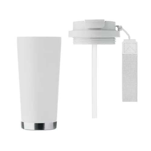 Duplafalú pohár 500 ml (Fehér)