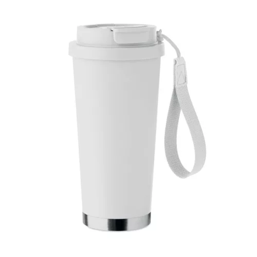 Duplafalú pohár 500 ml (Fehér)