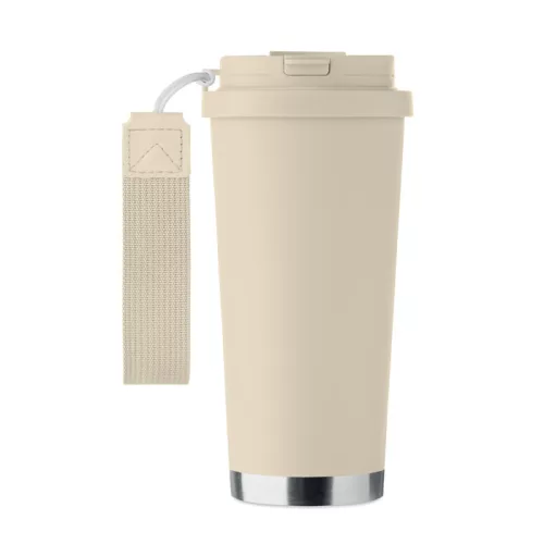 Duplafalú pohár 500 ml (Bézs)