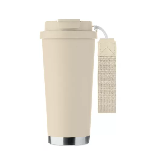 Duplafalú pohár 500 ml (Bézs)