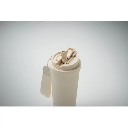 Duplafalú pohár 500 ml (Bézs)