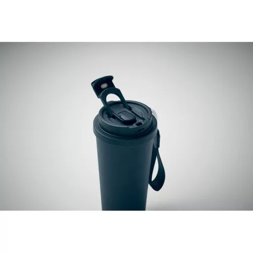 Duplafalú pohár 500 ml (Francia Tengerészkék)