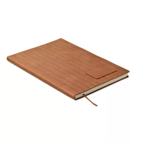 A5 füstös színű PU notesz (Barna)