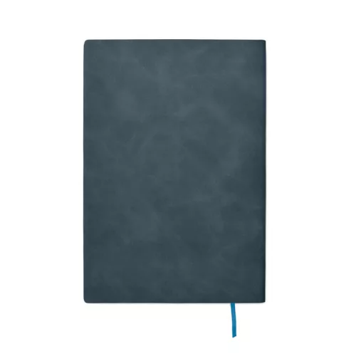 A5 füstös színű PU notesz (Kék)