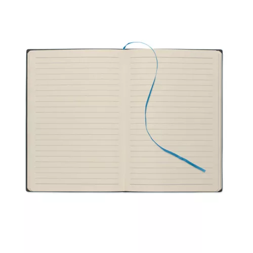 A5 füstös színű PU notesz (Kék)