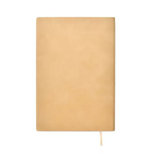 A5 füstös színű PU notesz (Bézs)