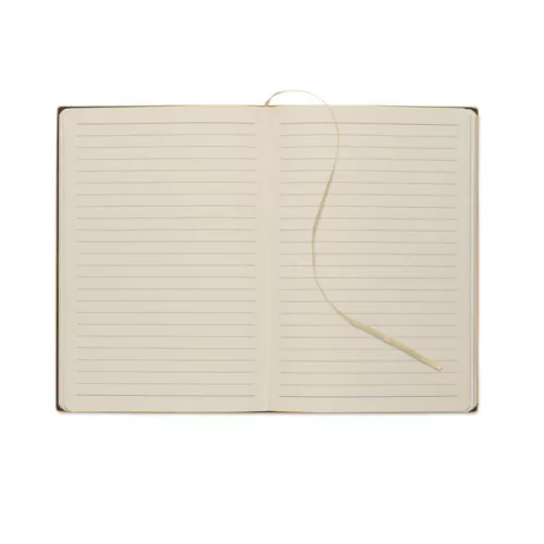 A5 füstös színű PU notesz (Bézs)