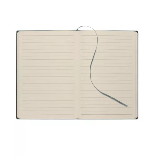 A5 füstös színű PU notesz (Petrolkék)