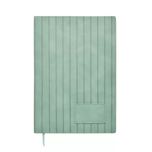 A5 füstös színű PU notesz (Mentazöld)
