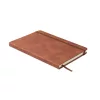 A5 füstös színű PU notesz (Barna)