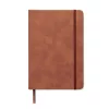 A5 füstös színű PU notesz (Barna)