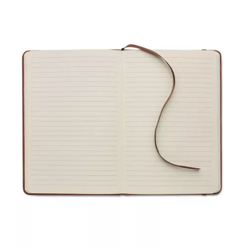 A5 füstös színű PU notesz (Barna)