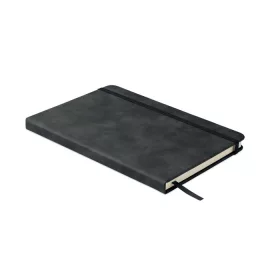 A5 füstös színű PU notesz (Fekete)