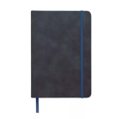 A5 füstös színű PU notesz (Kék)