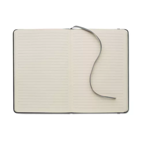 A5 füstös színű PU notesz (Petrolkék)