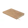 A5 füstös színű PU notesz (Khaki)