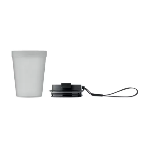 Szimplafalú pohár 300 ml (Áttetsző Fehér)