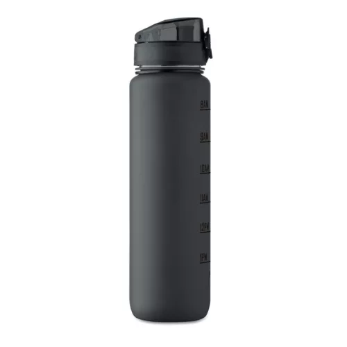 RPET sportkulacs 1 l (Fekete)